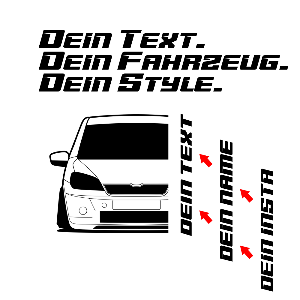 Skoda Citygo BJ 2011 – personalisierbares Shirt & Hoodie