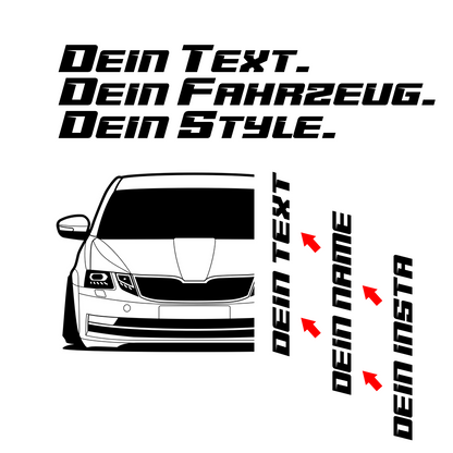 Skoda Octavia E5 Facelift MY 2016 – Customizable Shirts & Hoodies
