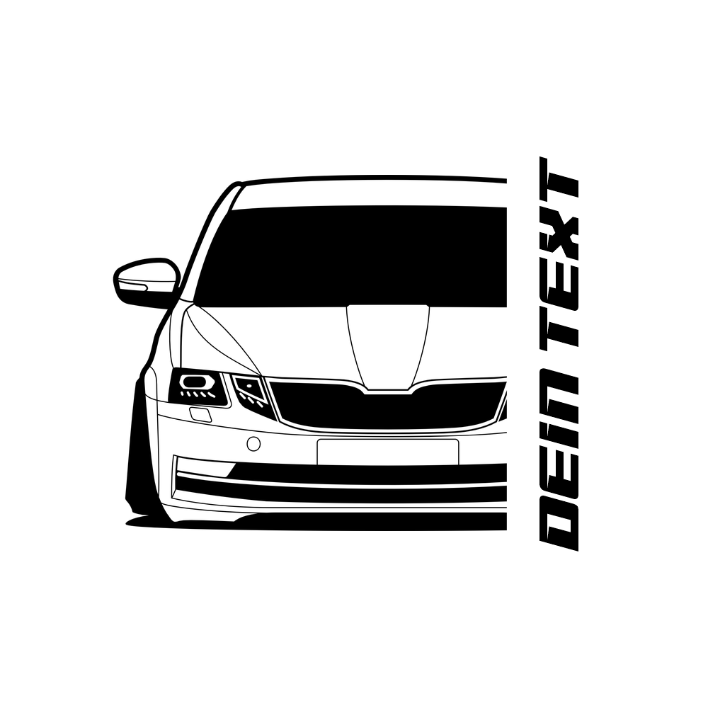 Skoda Octavia E5 Facelift MY 2016 – Customizable Shirts & Hoodies