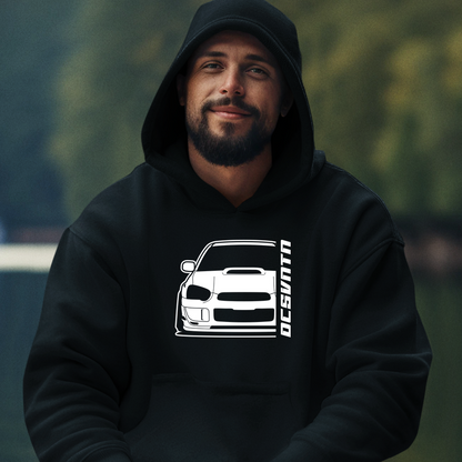 Subaru Impreza WRX STI MY 2002 – customizable Shirts & Hoodies