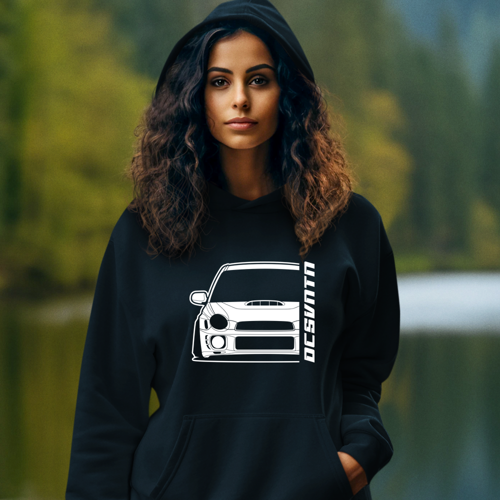 Subaru Impreza GD A-B WRX STI MY 2000 – customizable Shirts & Hoodies