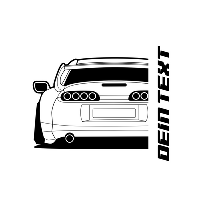 Toyota Supra MK 4 BJ 1993 – personalisierbares Shirt & Hoodie