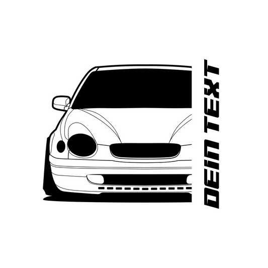 Toyota Corolla E11 BJ 1995 – personalisierbares Shirt & Hoodie