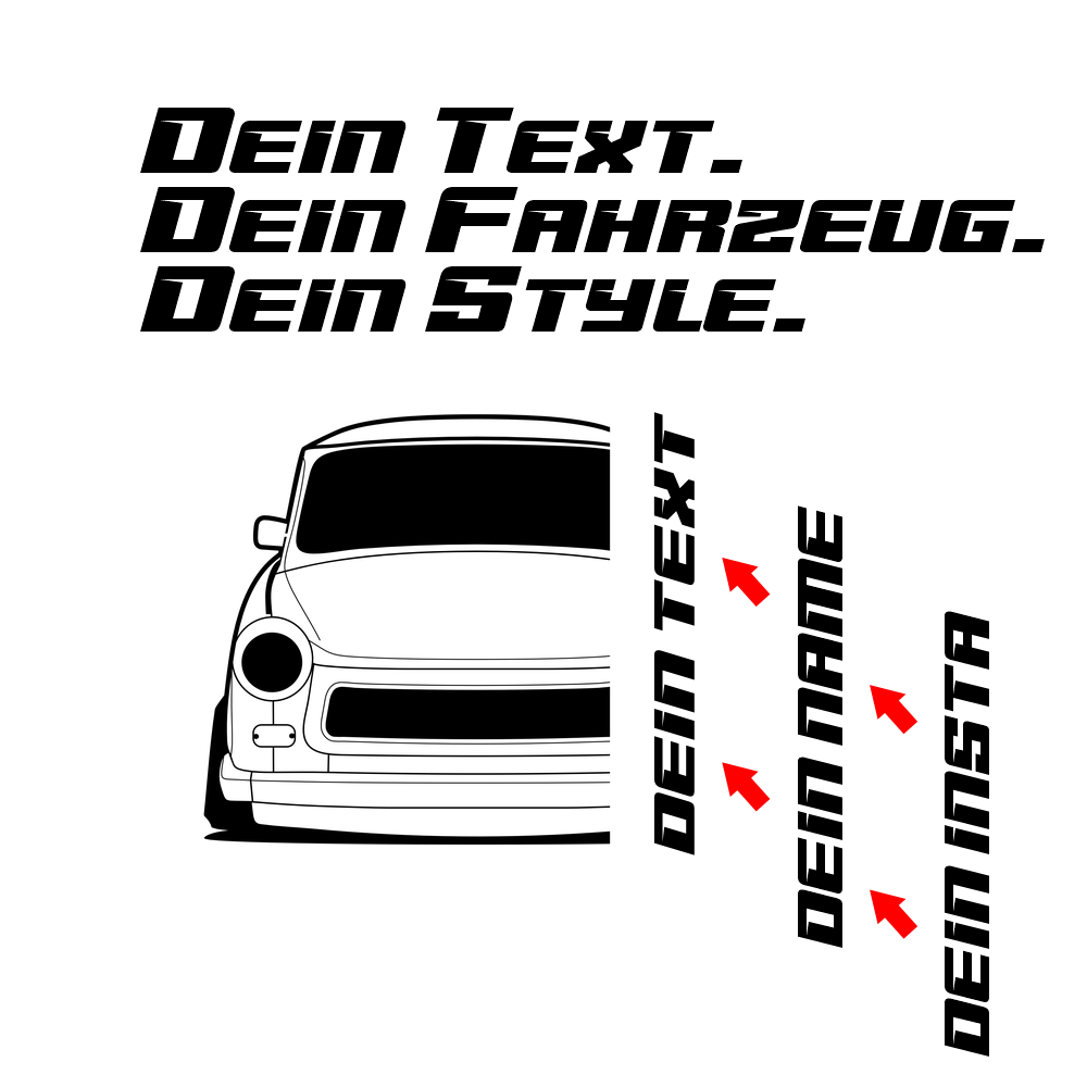 Trabant 601 MY 1960 – customizable Shirts & Hoodies