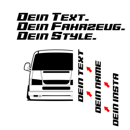 VW Transporter T4 7D MY 1990 – Customizable Shirts & Hoodies