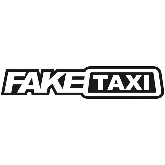 45 cm Sticker Fake Taxi