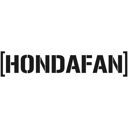 45 cm Sticker Hondafan Hoon