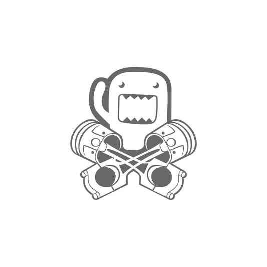 Domu Kun Kolben Sticker