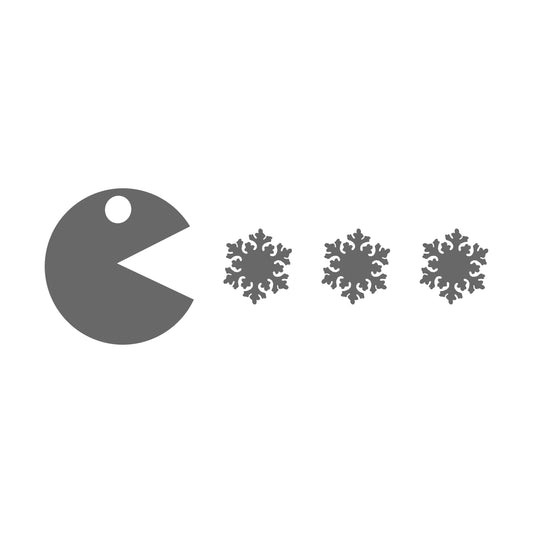 Eat Snow Sticker