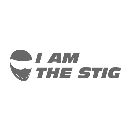 I Am the Stig 17 cm Sticker