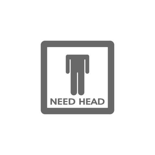 Need Head Sticker