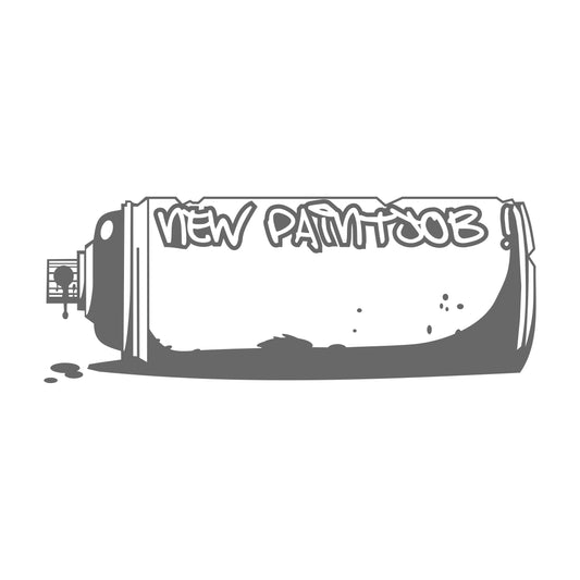 New Paintjob Spraydose 17 cm Sticker