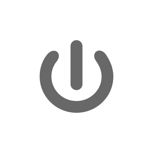 Power Button Sticker